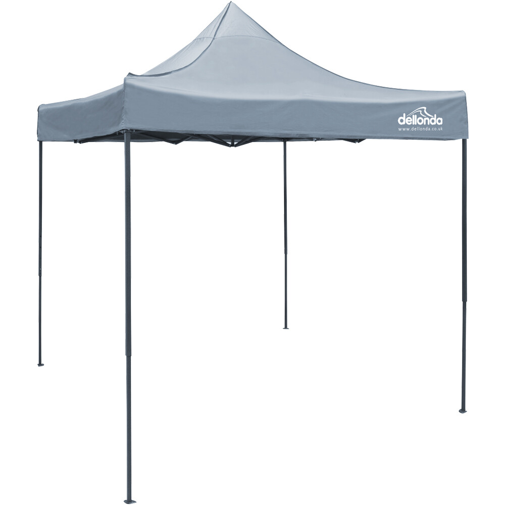 2x2m Pop-Up Gazebo - GREY Heavy Duty Frame & Water Resistant - Garden Pavillion