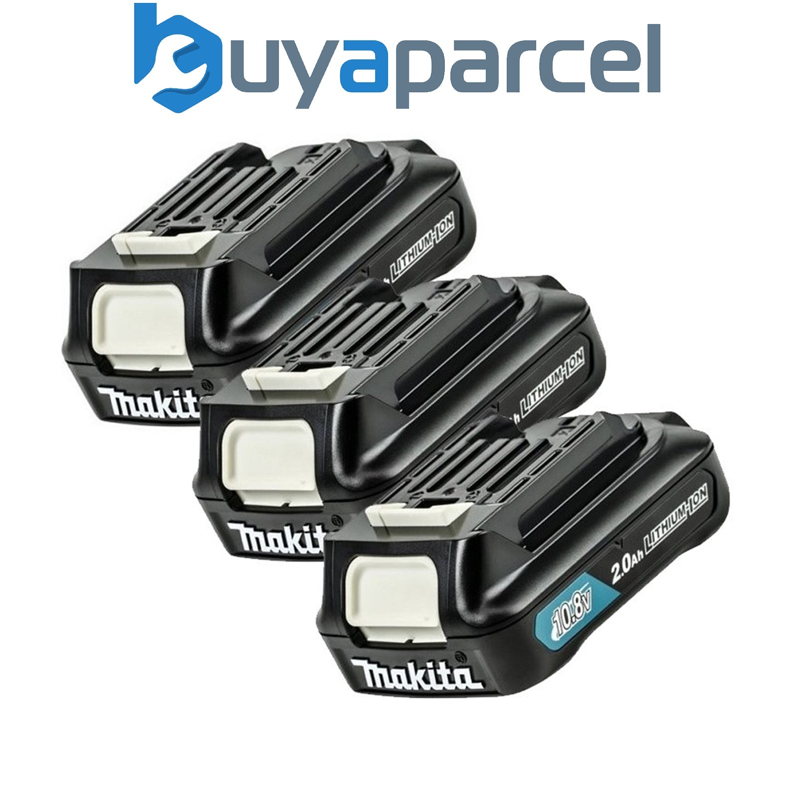 3 x Makita BL1020 BL1021B 10.8v 12V Max CXT Lithium Ion Slide Type 2.0ah Battery