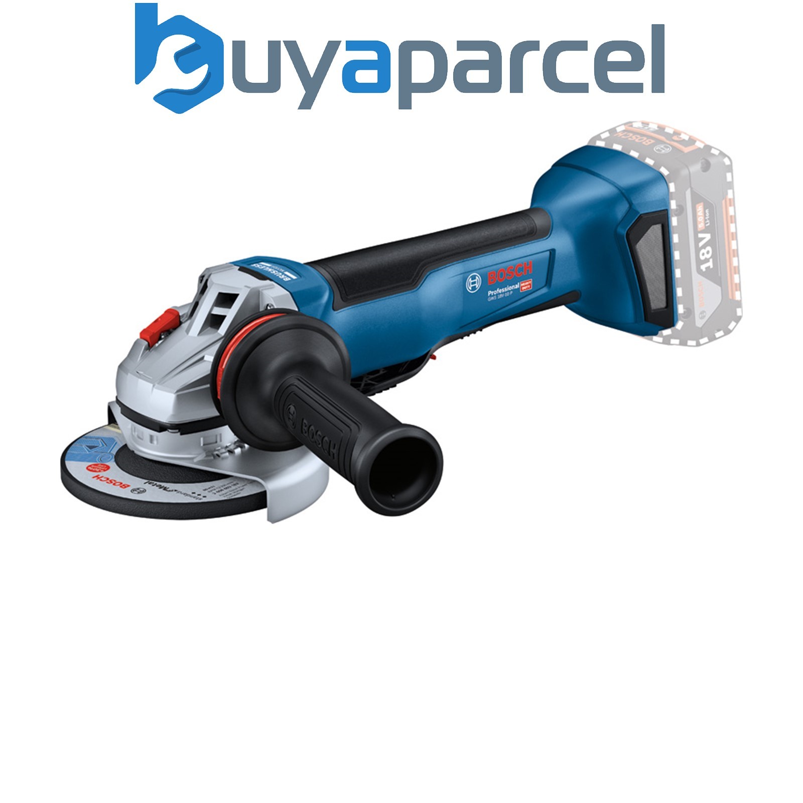 Bosch PRO 18v Cordless Angle Grinder GWS 18V-10 P Carton box 06019J4100