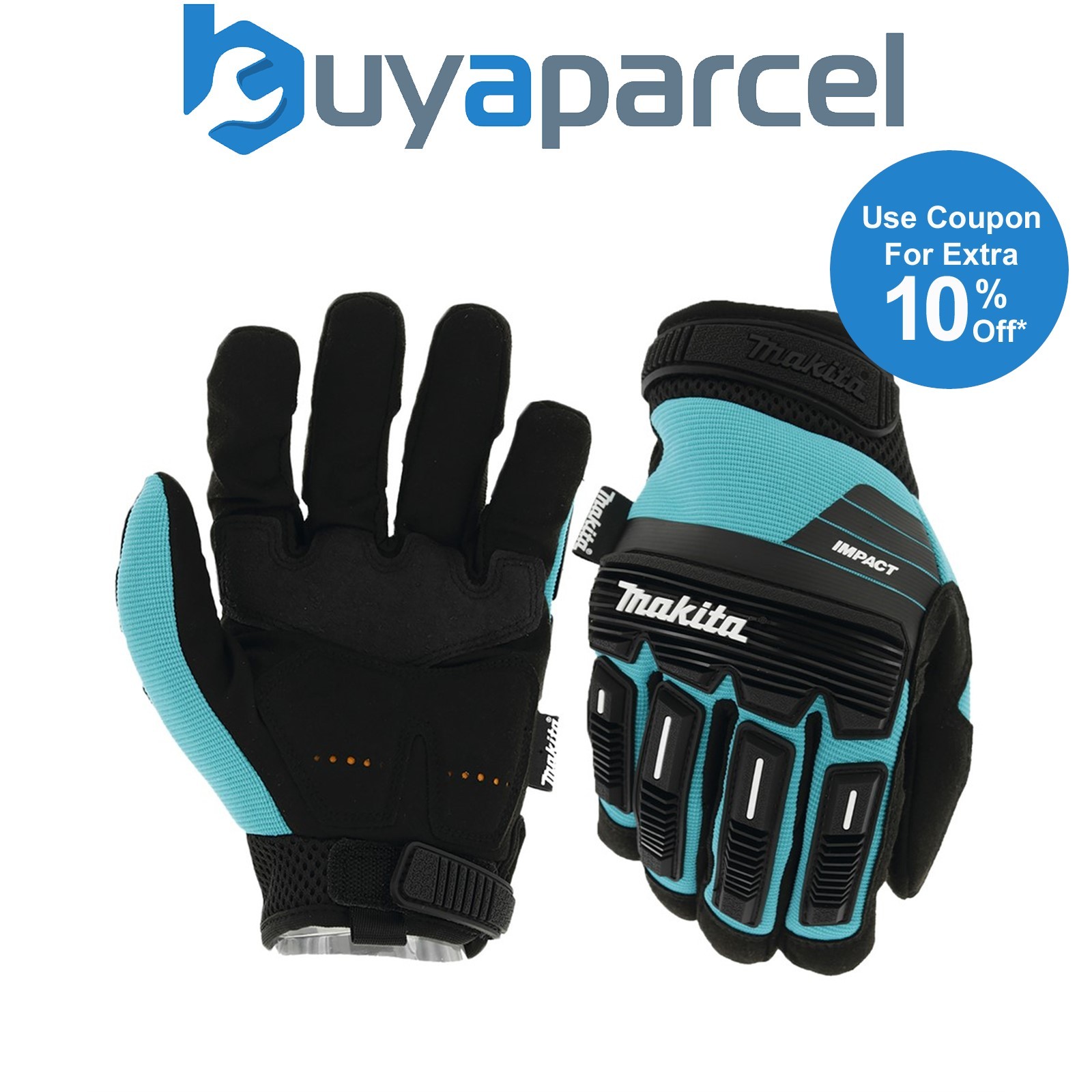 Makita P-84589 Advanced Impact Demolition Gloves Extra Large Pair