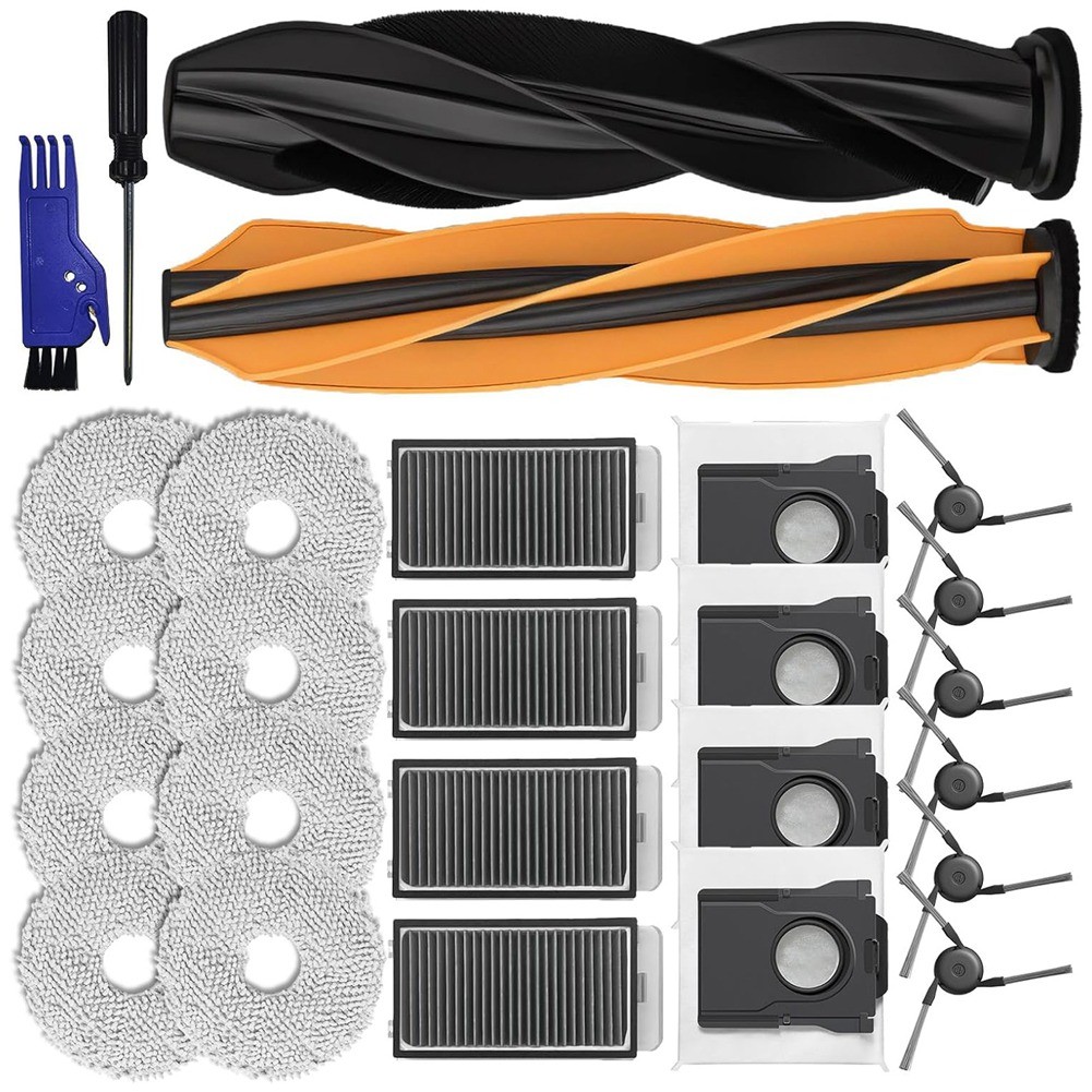 Main Side Brush Mop Pads Dust Bag for X50 L50 L40s Pro Ultra/ V501614