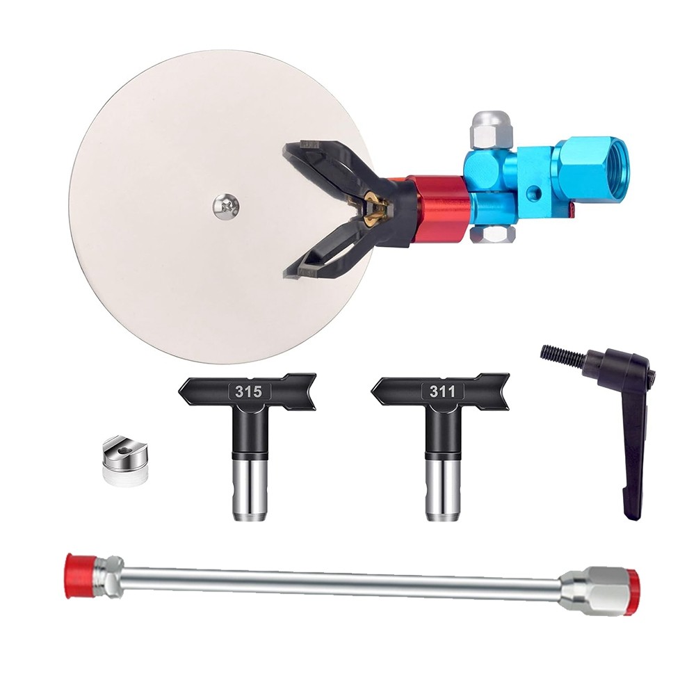 Airless Sprays Guide Tool Kit with 311 315 Tips and 10in Airless Extension8618