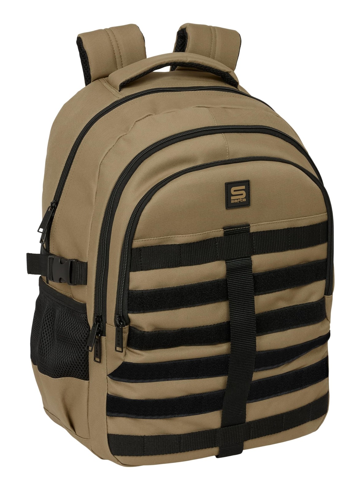 SAFTA TIERRA - Double Cross Backpack, for Daily Use, Ideal for Children of Diffe