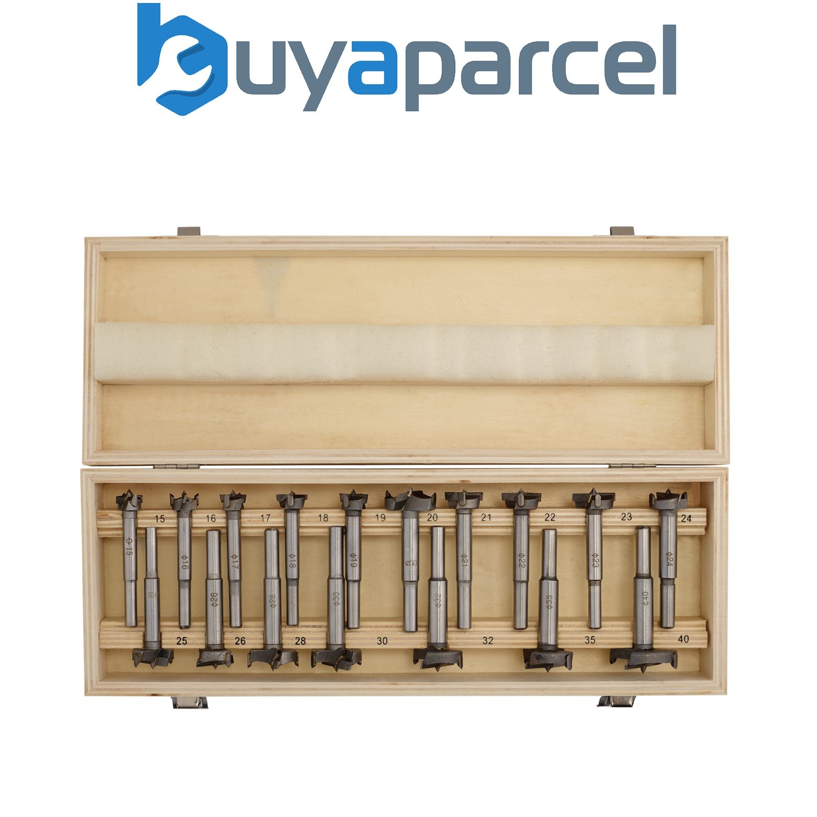 Draper 08930 Forstner Drill Bit Set (17 Piece)