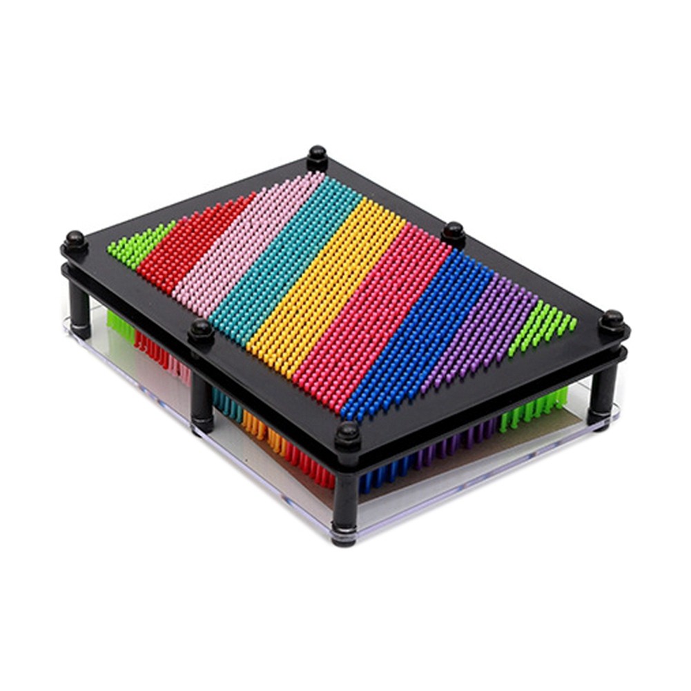 Handprint Needle Painting 3D Hand Mold Kids Gifts Plastic Sensory Toys8118