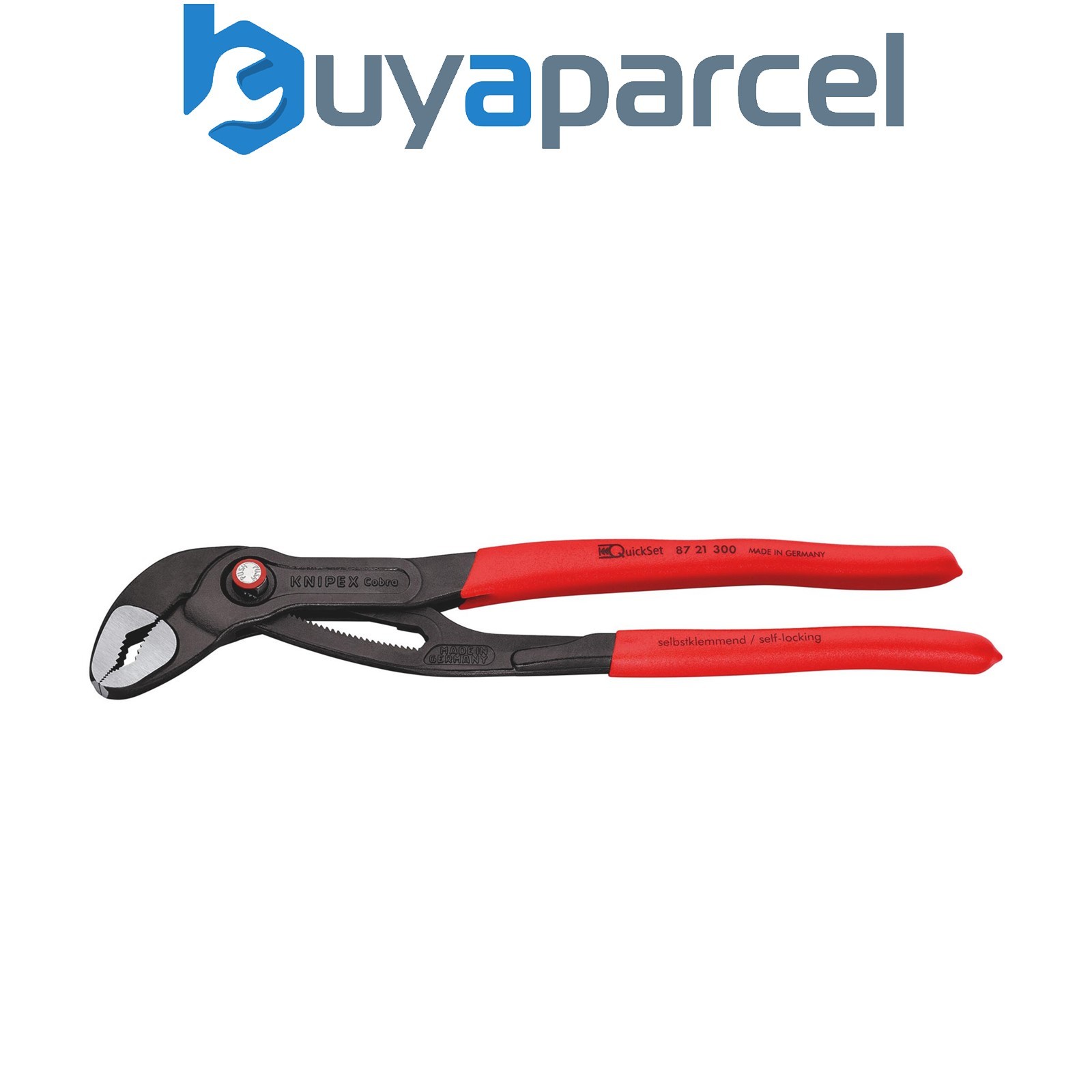 Draper 26005 KNIPEX 87 21 300 SB Cobra QuickSet High-Tech Water Pump Pliers, 300
