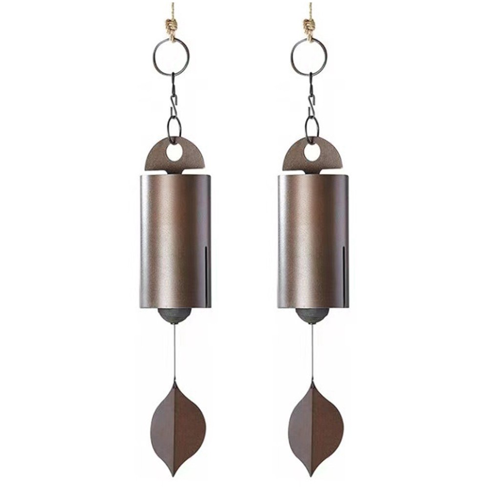 Iron Pipe Wind Chimes Retro Bells Garden Decoration Metal Wind Chimes2408