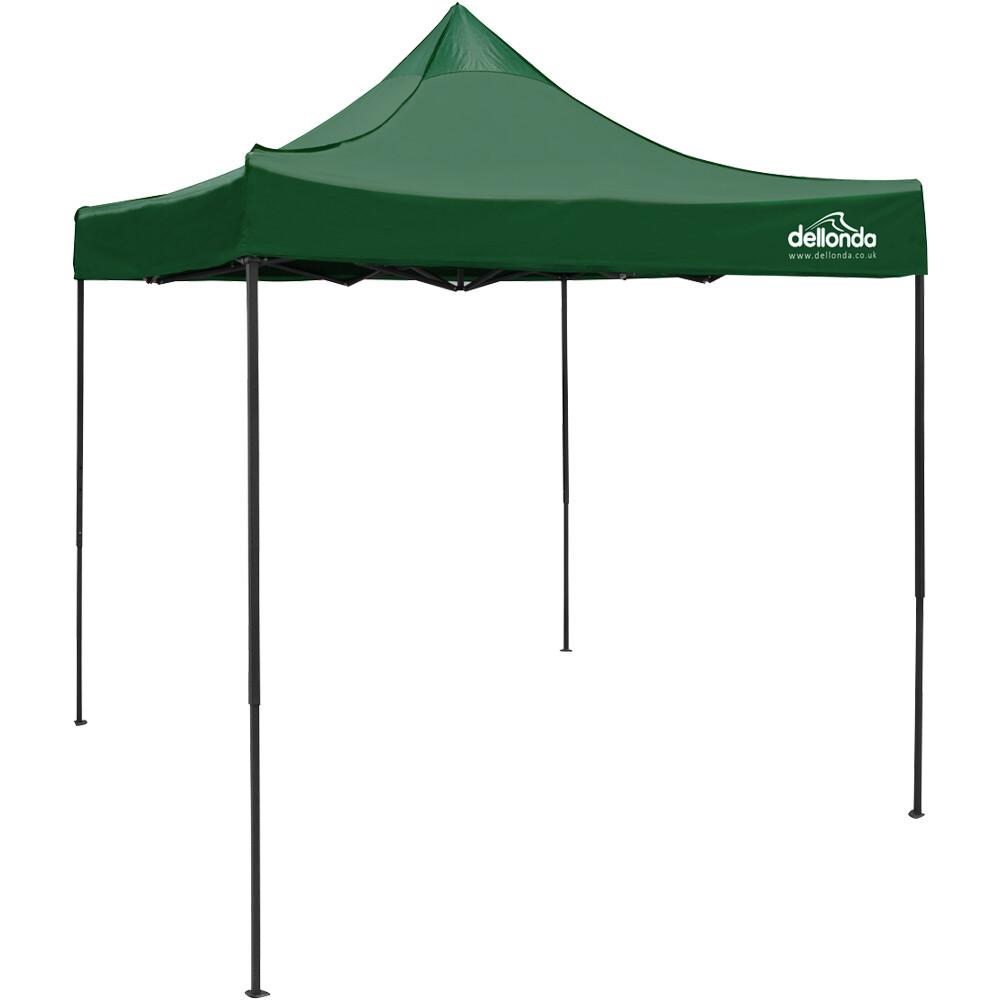 2x2m Pop-Up Gazebo - GREEN Heavy Duty Frame & Water Resistant - Garden Pavillion