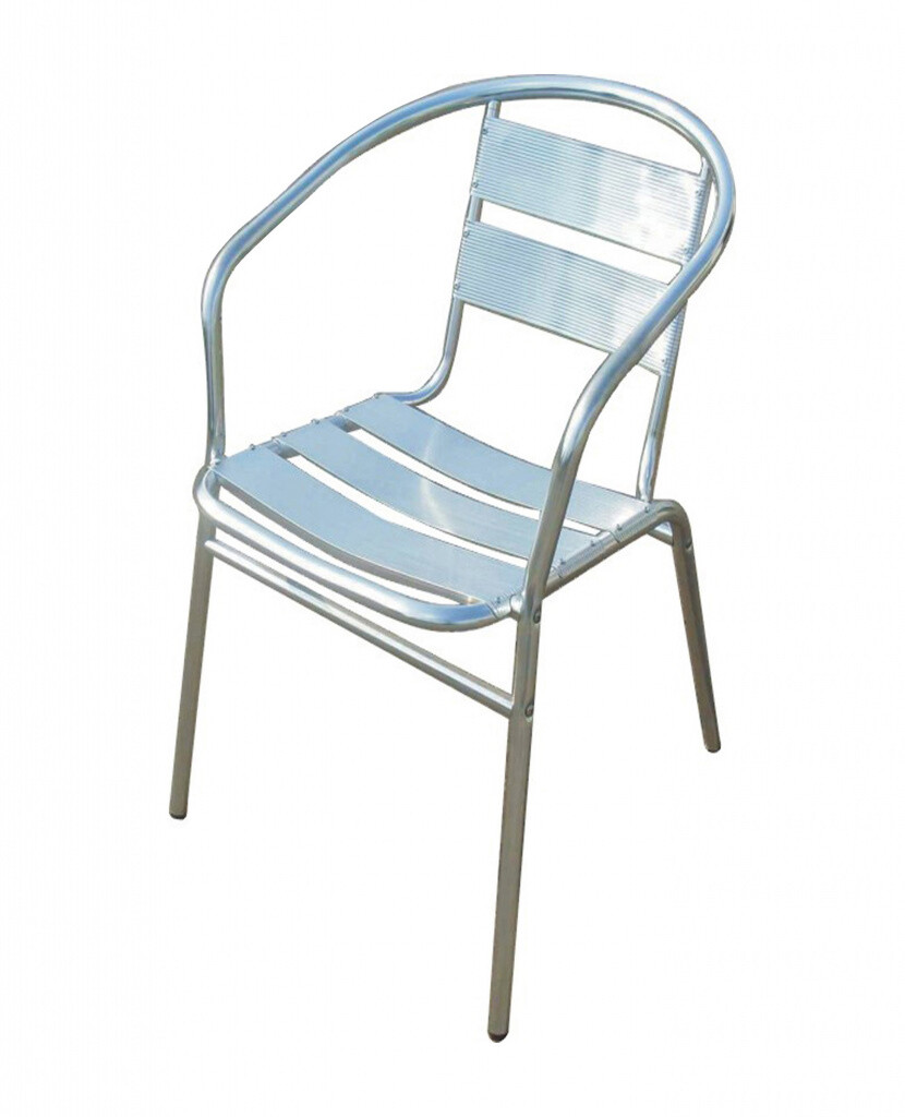 SupaGarden Alumimium 5 Slat Outdoor Garden Chair - CAC100