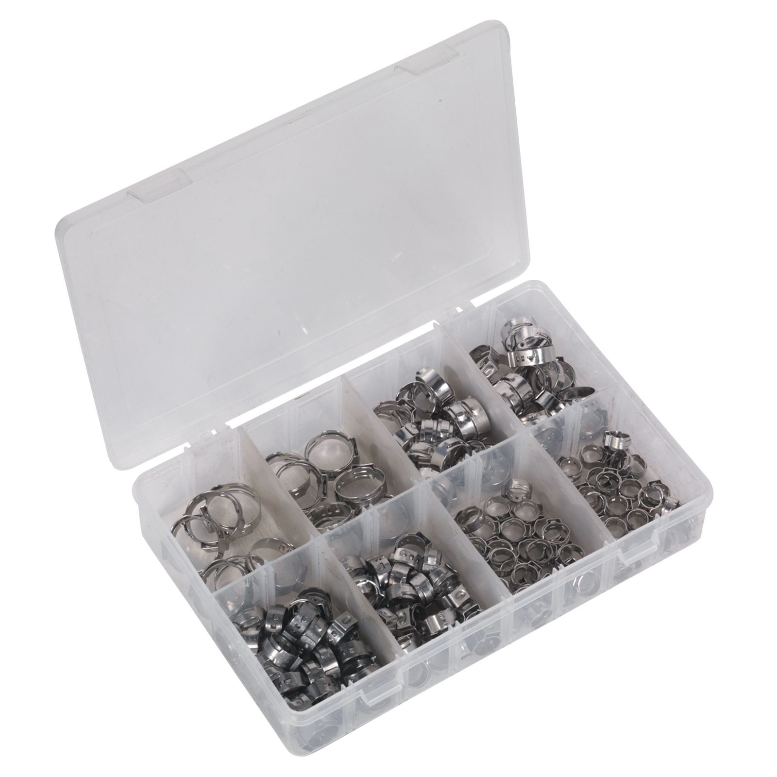 Sealey O-Clip Single Ear Assortment 160pc - Part No. AB043SE