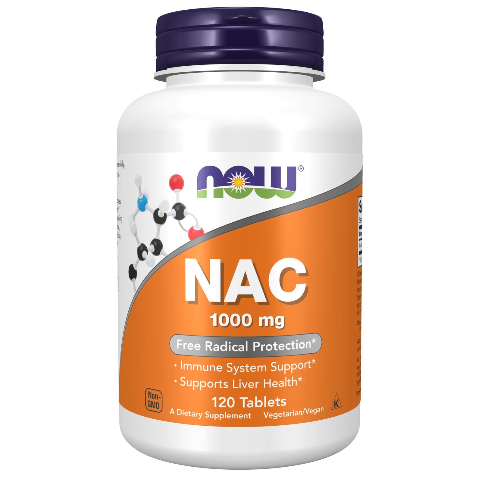 Now Foods N-Acetyl-Cysteine 1000mg 120 Tablets, Liver Health, Immune System