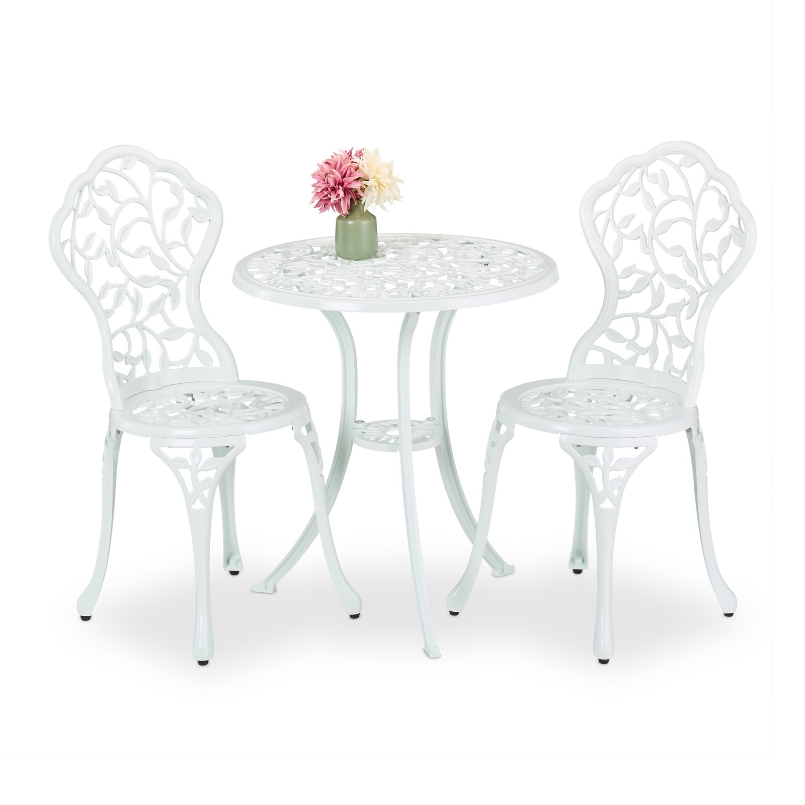 Garden Bistro Furniture Outdoor Dining Balcony Patio Set Table Chairs Antique