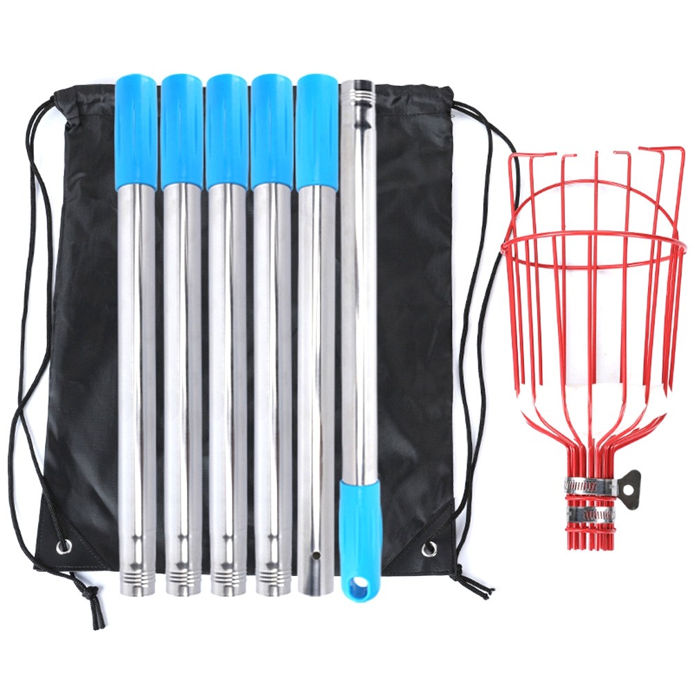 Picker Tool with Basket 8Ft Adjustable Picker Tool with Basket,with Catcher1626