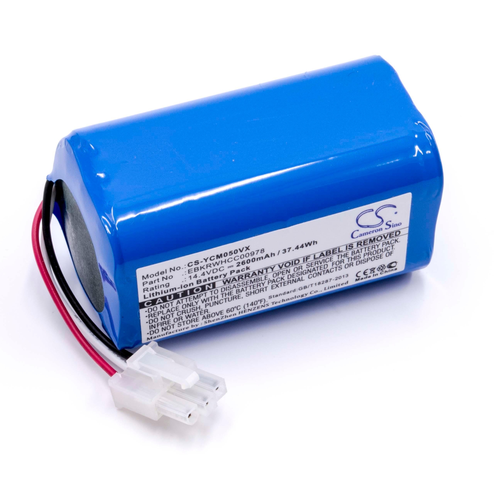 Battery for iClebo YCR-M05-11 YCR-M05-10 Smart YCR-M05-10 2600mAh 14.4V