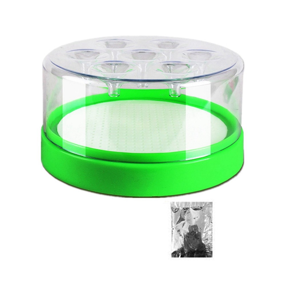 3X(Automatic Fly Trap Flies Home Garden Restaurant Flycatcher Catch Canteen2765