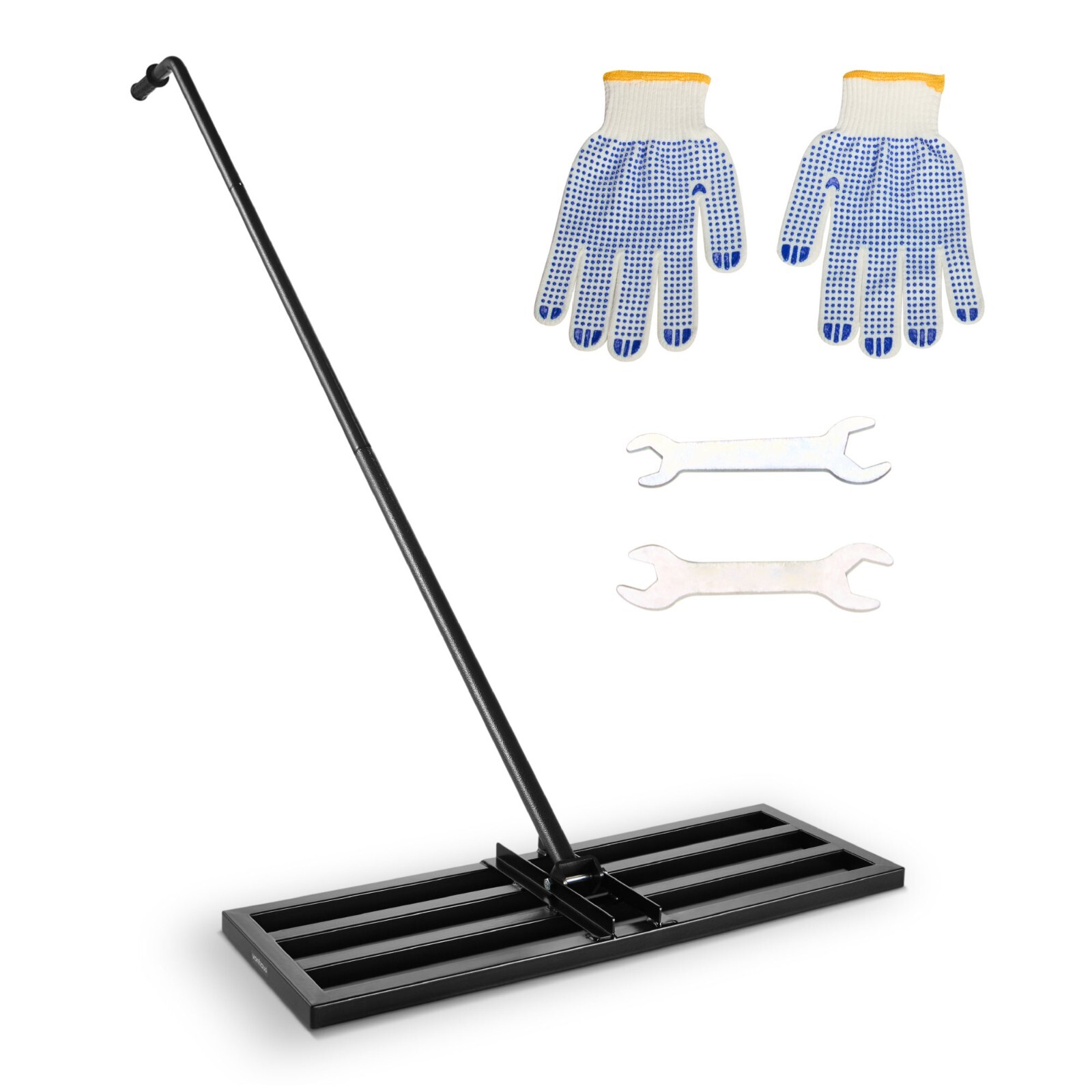 VonHaus Lawn Levelling Rake 2M, Leveller for Grass, Gardens, Farm Land & More