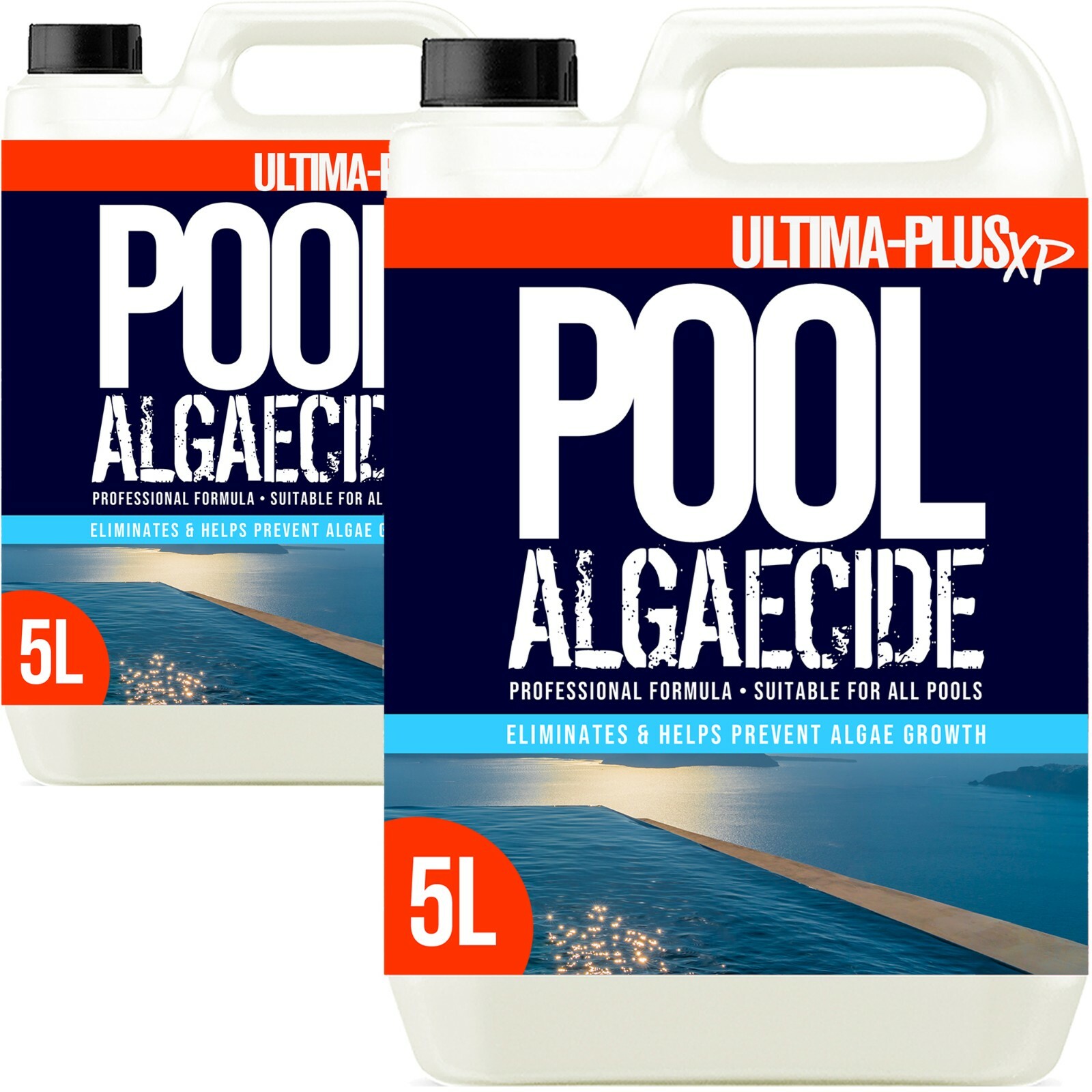 Ultima Hot Tub Algae Remover Spa Pool Cleaner Prevents Green Algae 10L