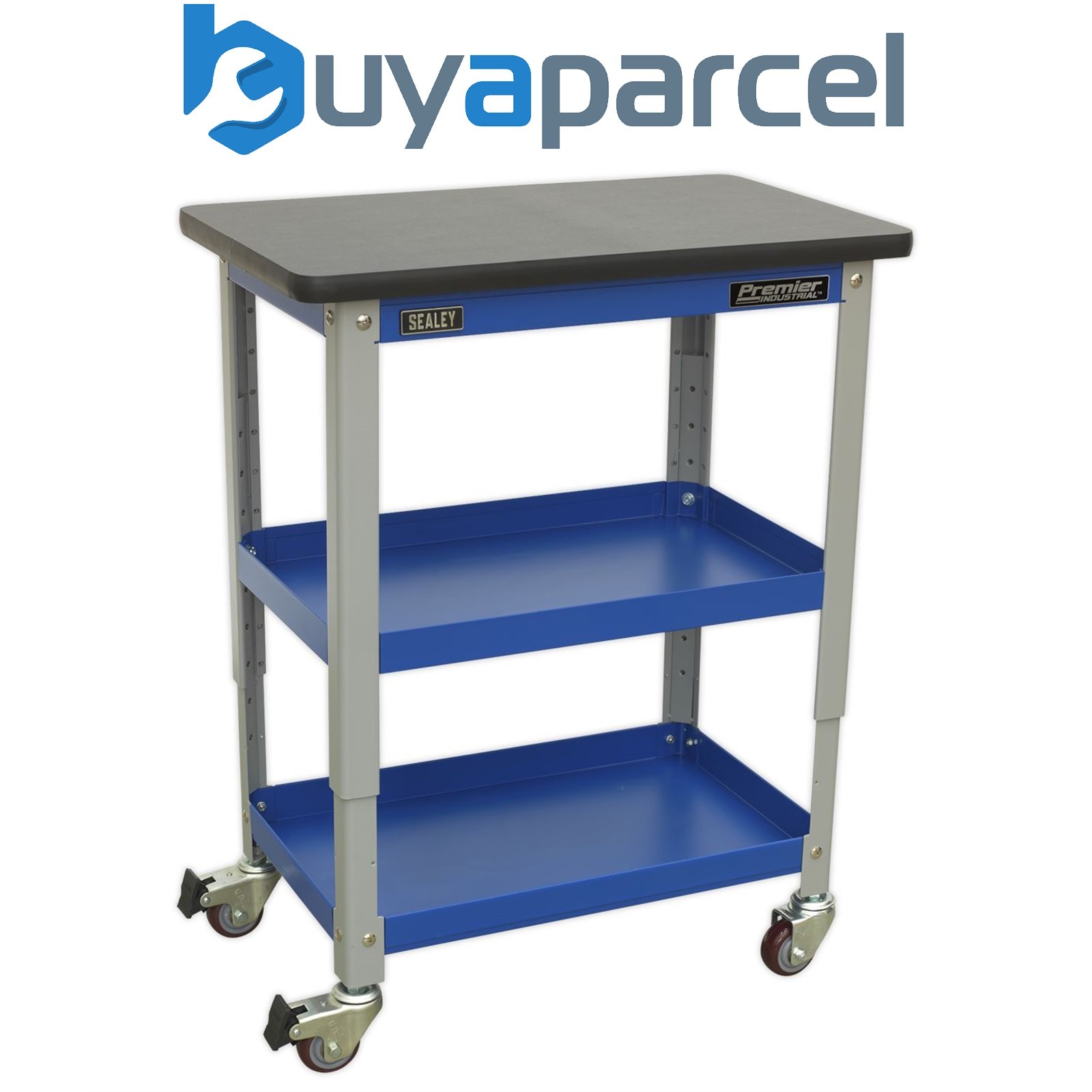 Sealey API2103 Premier Industrial&trade; Workshop Trolley 3-Level