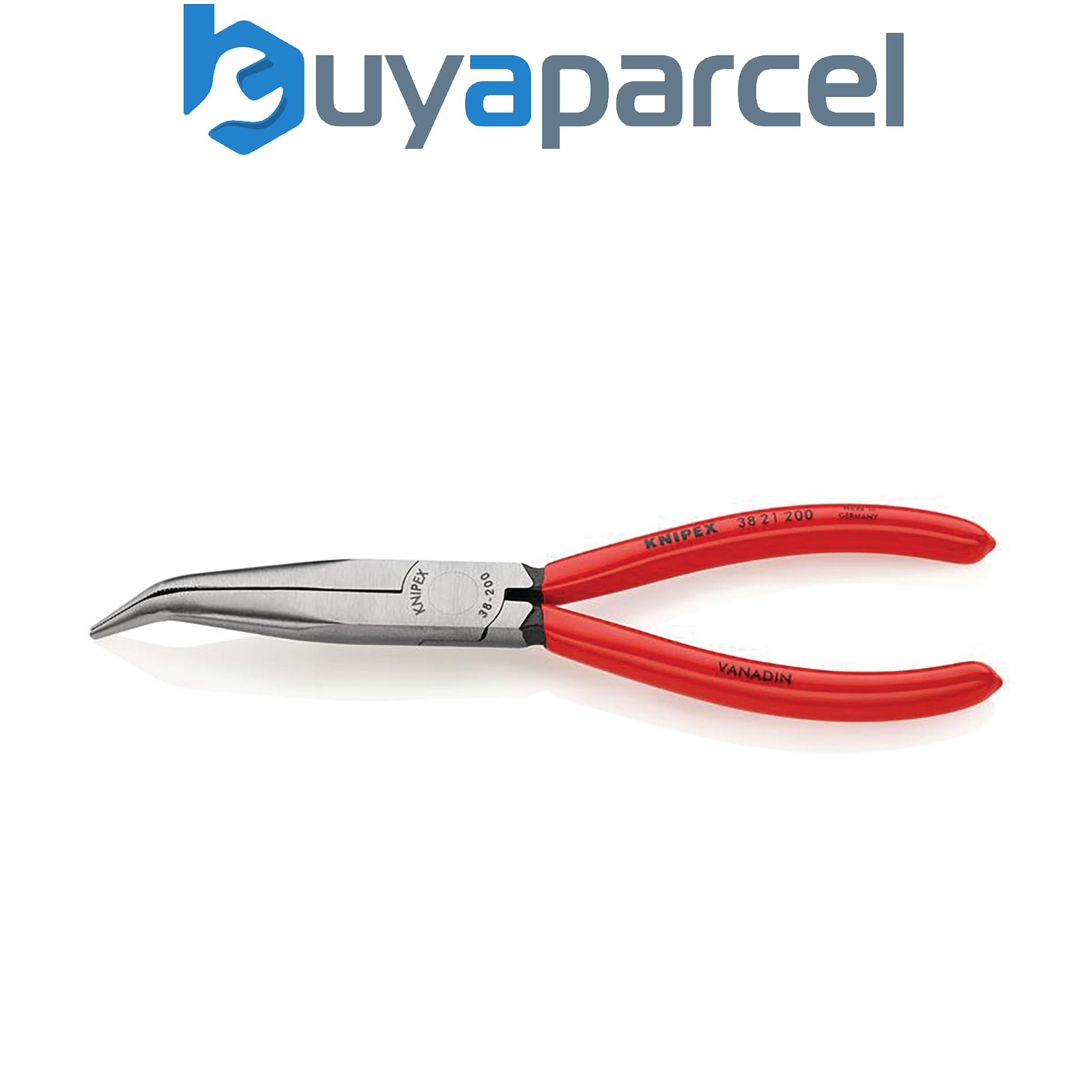 Draper 55689 KNIPEX 38 21 200 Mechanics' Bent Nose Pliers, 200mm