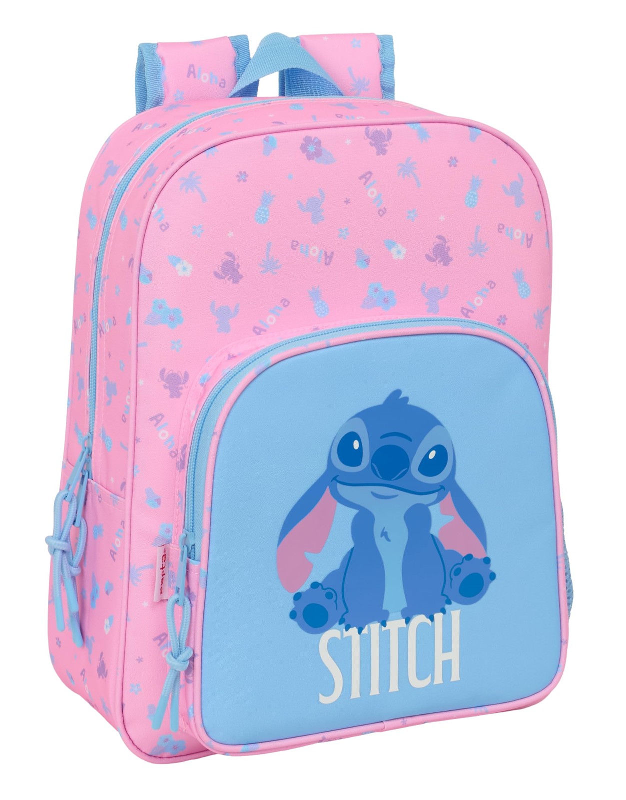STITCH BRIGHT – Animated Children's School Backpack, Children's Backpack, Adapta
