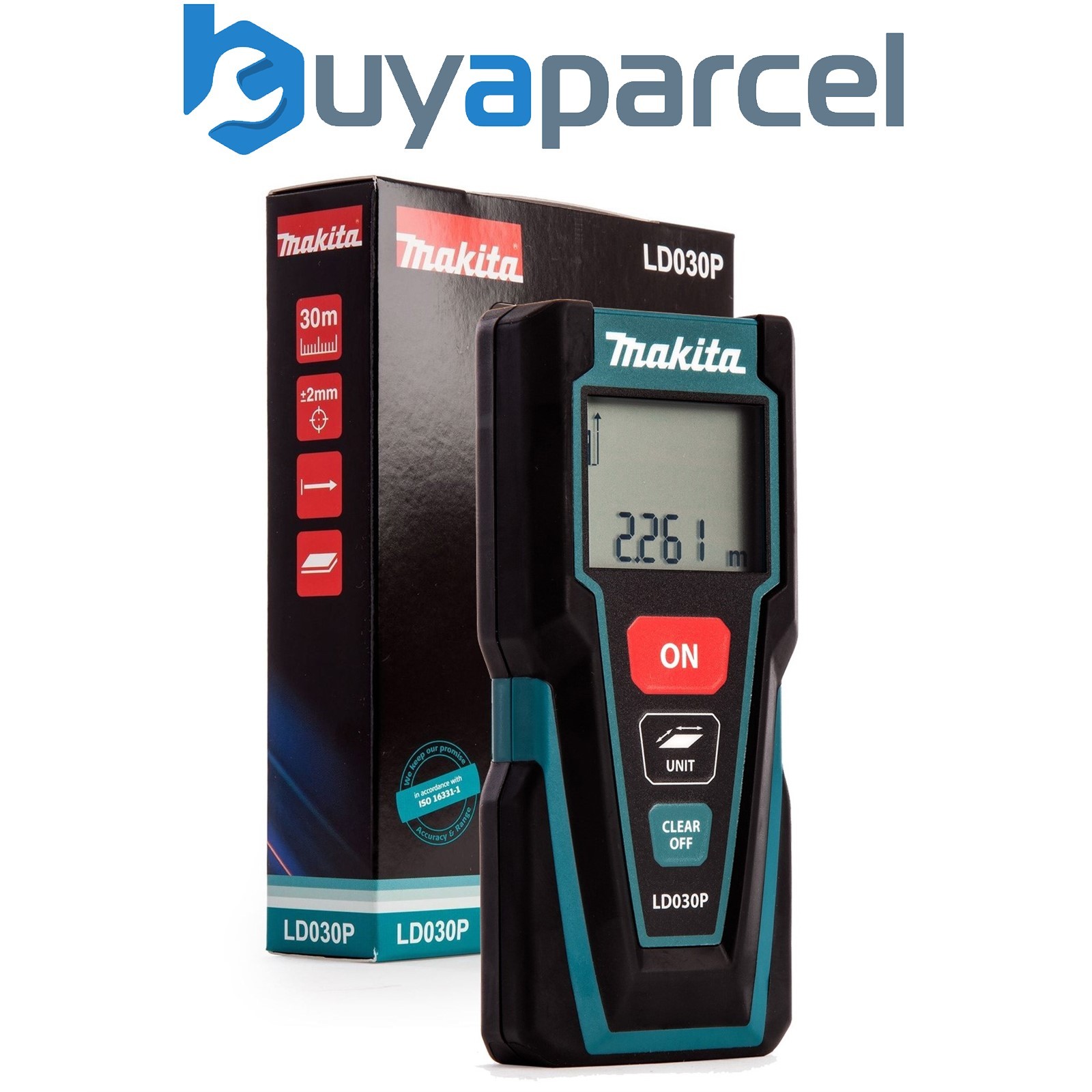 Makita LD030P 30m Distance Laser Measure Range Finder 30 Metre