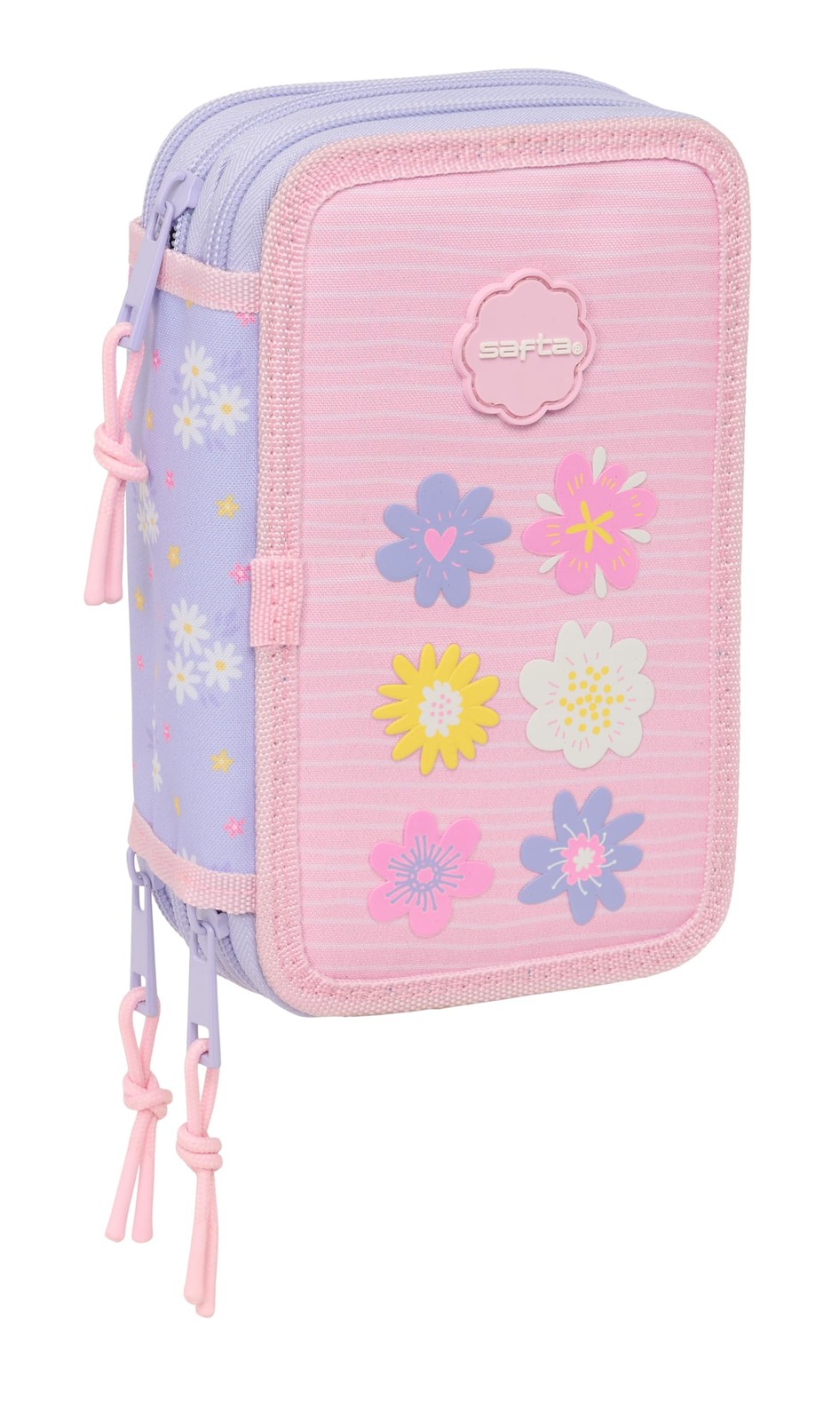 SAFTA BOUQUET – School Pencil Case with 37 Tools Included, Children's Pencil Cas