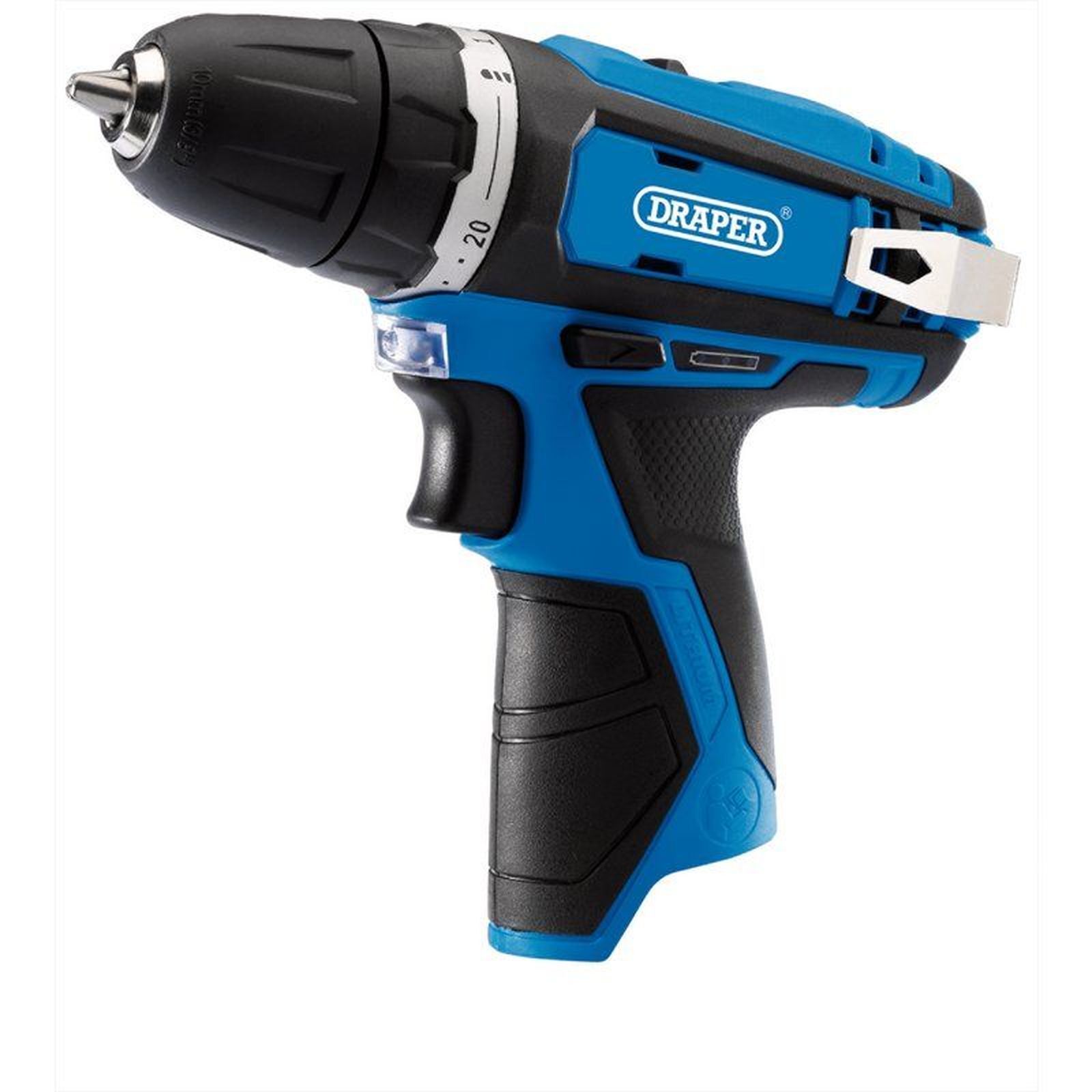 Draper 12V Drill Driver 1 X 1.5Ah Battery 1 X Fast Charger - 70328