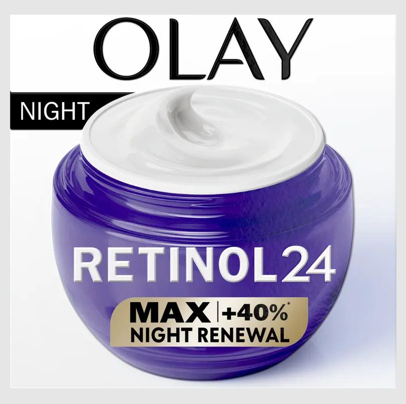 Olay Regenerist Max Retinol 24 Night Cream Anti-Aging & Skin Renewal 50g