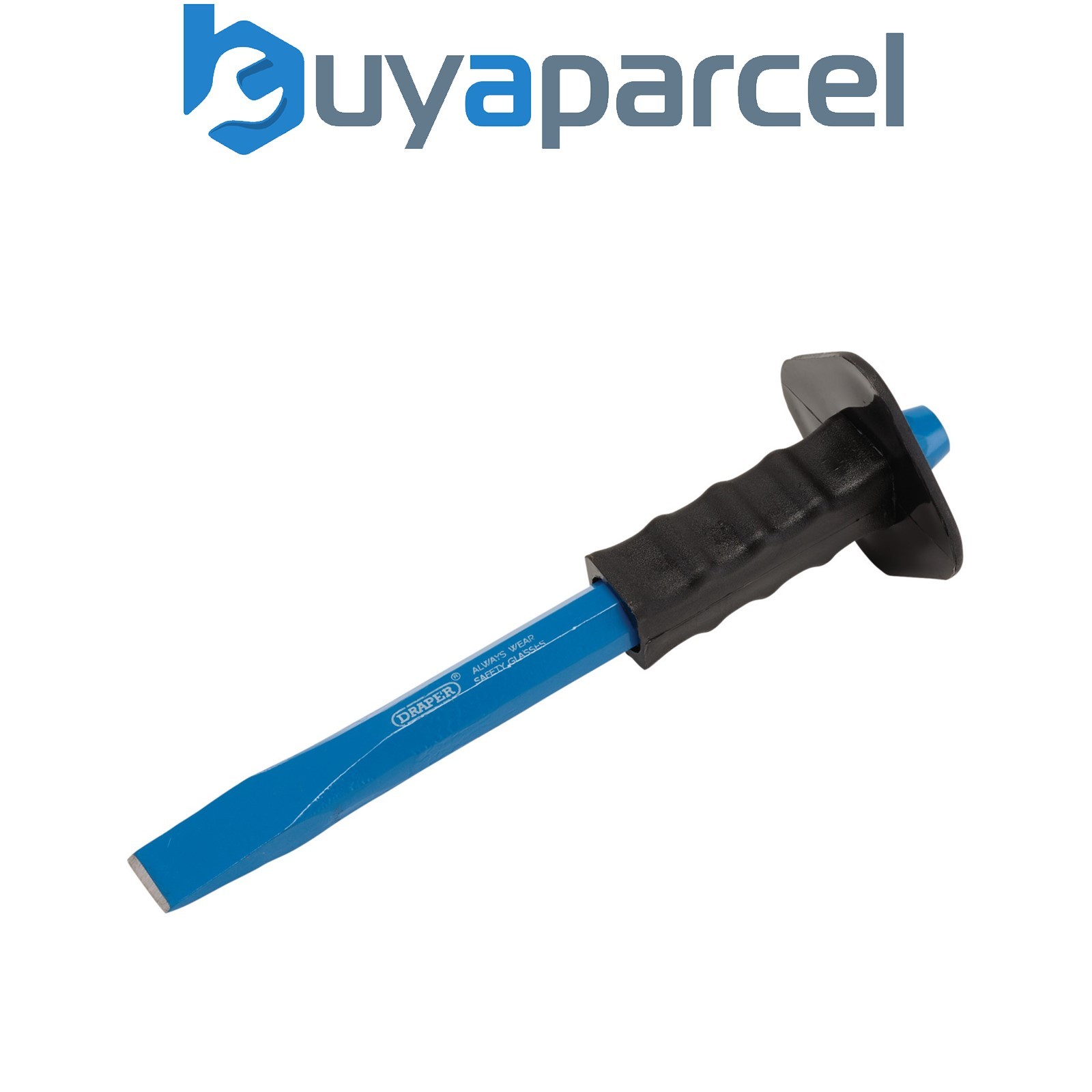 Draper 63748 Octagonal Shank Cold Chisel with Hand Guard, 25 x 300mm (Sold Loose