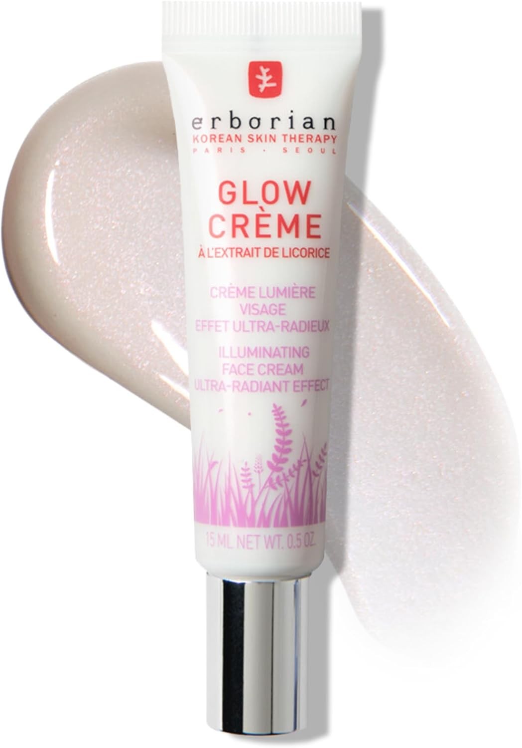 Erborian Glow Crème - Illuminating Face Cream Primer with Ultra-Radiant Effect