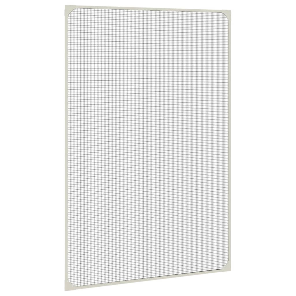 Magnetic Insect Screen for Windows White 80x120 cm Window Mesh vidaXL