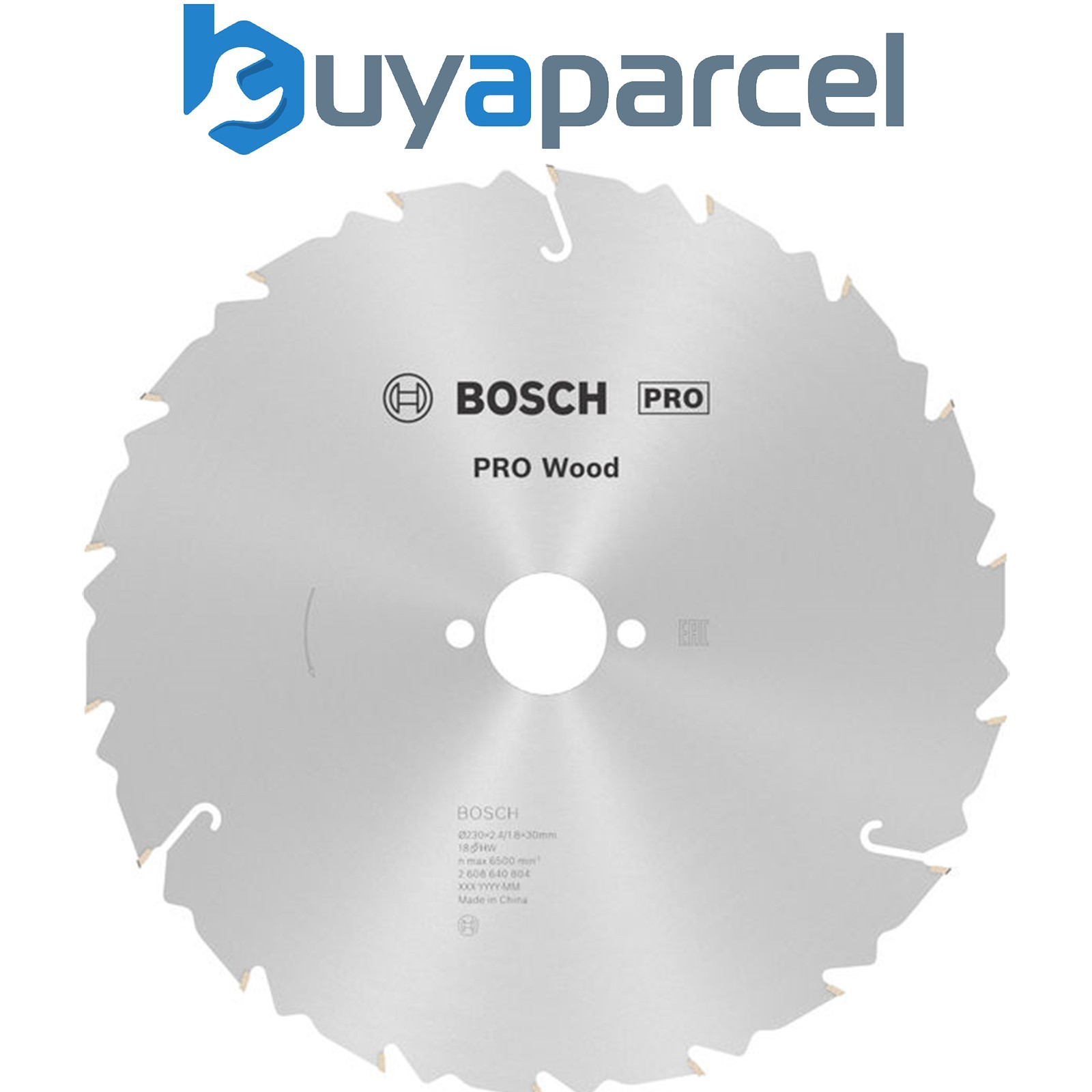 Bosch PRO Wood Circular Saw Blade 230 x 2.4 x 30 mm T18 2608640804