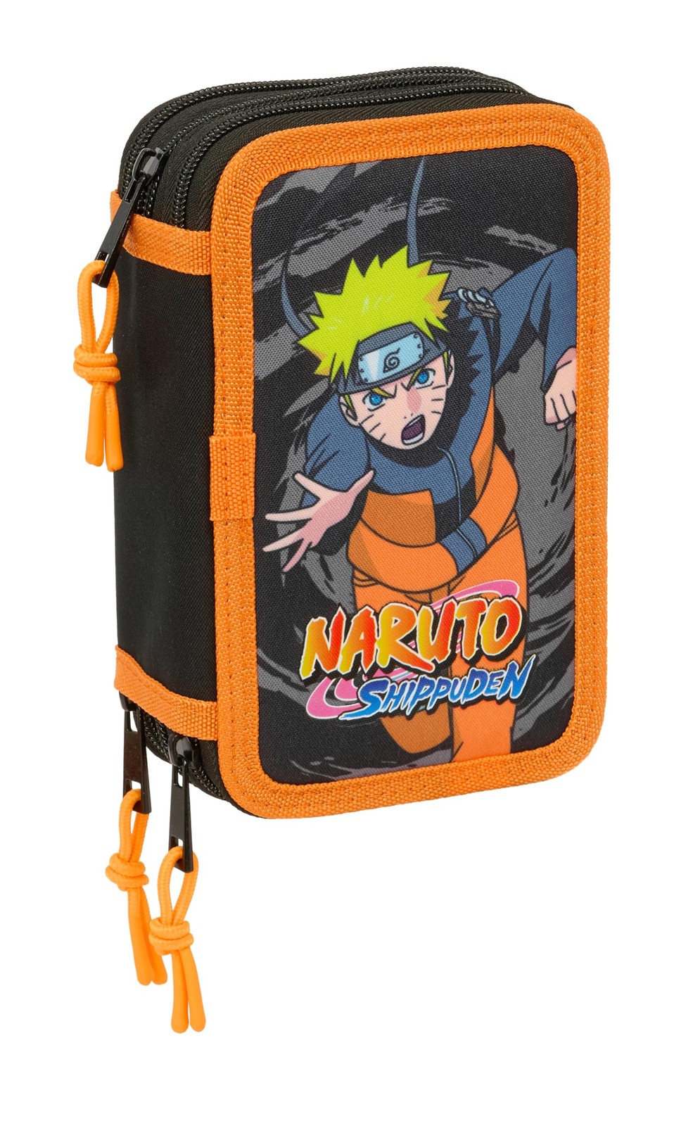 NARUTO – School Pencil Case with 37 Tools Included, Children's Pencil Case, Chil