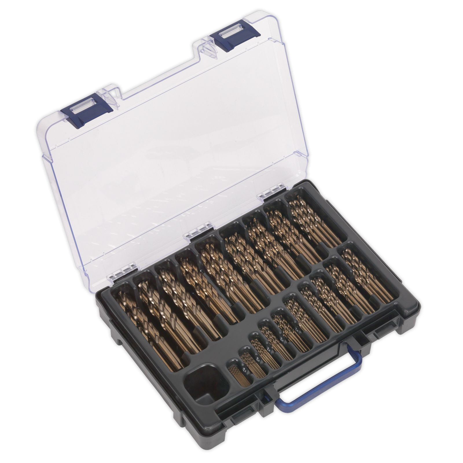 Sealey HSS Cobalt Drill Bit Set 1-10mm 170pc - Part No. DBS170CB