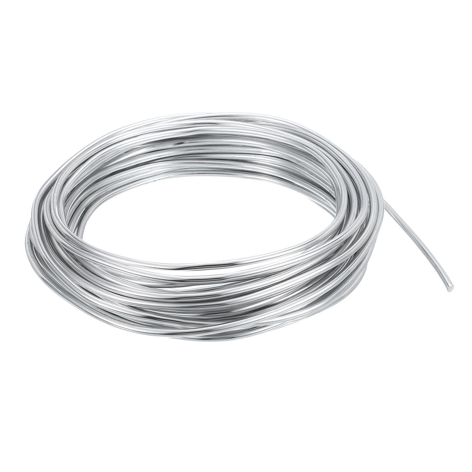 1Roll 4mm Bonsai Training Wire Anodized Aluminum Floral Stems Wires Silver