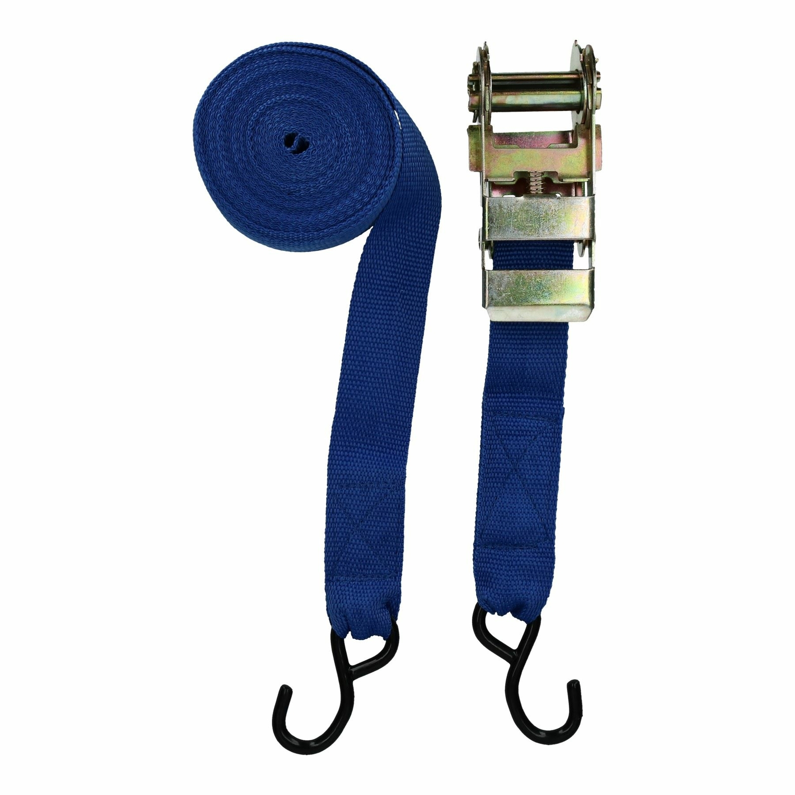 10 Trailer Car Recovery Ratchet Lashing Tie Down Strap 750kgs 30ft x 50mm