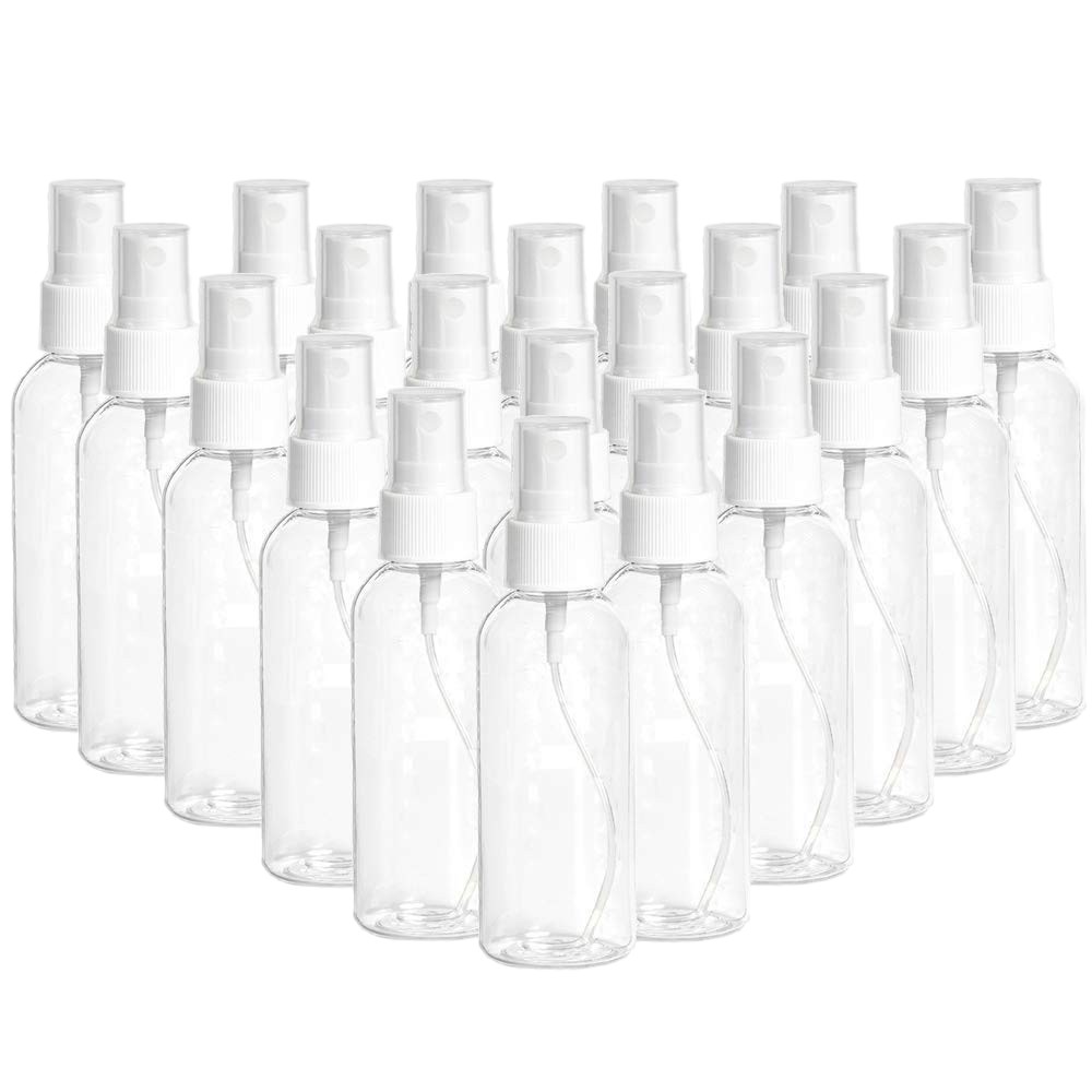 50PCS 75Ml/2.5OZ Mist Bottle Premium Transparent DIY Crafts Empty4698