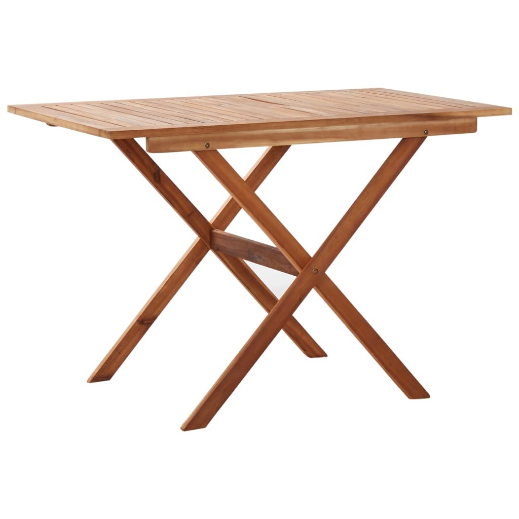 Solid Acacia Wood Garden Table Outdoor Patio Bistro Tables Stand Desk vidaXL