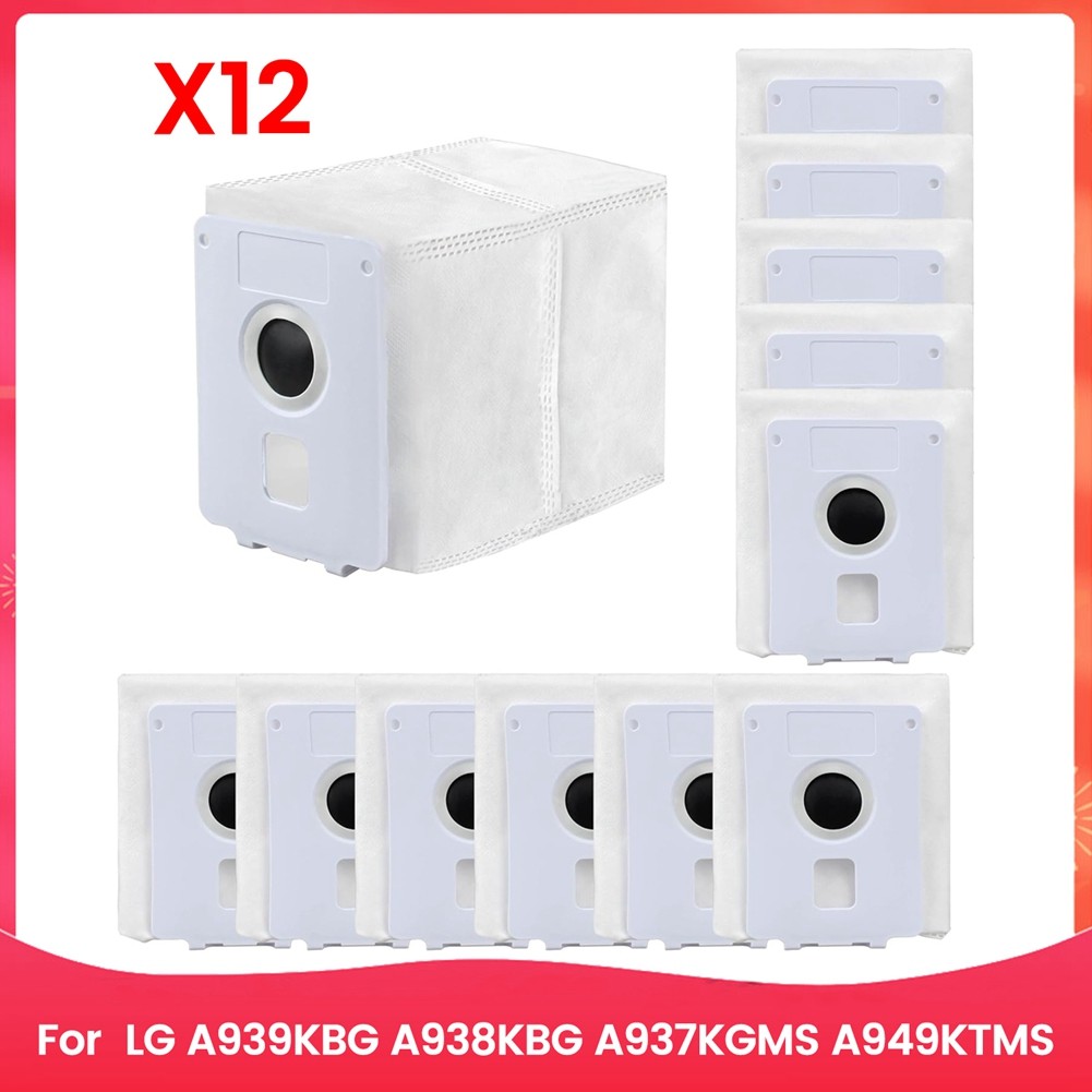 12pcs Vacuum Dust Bag for CordZero -in- Cordless Cleaner A939KBGS A938KBGS2821