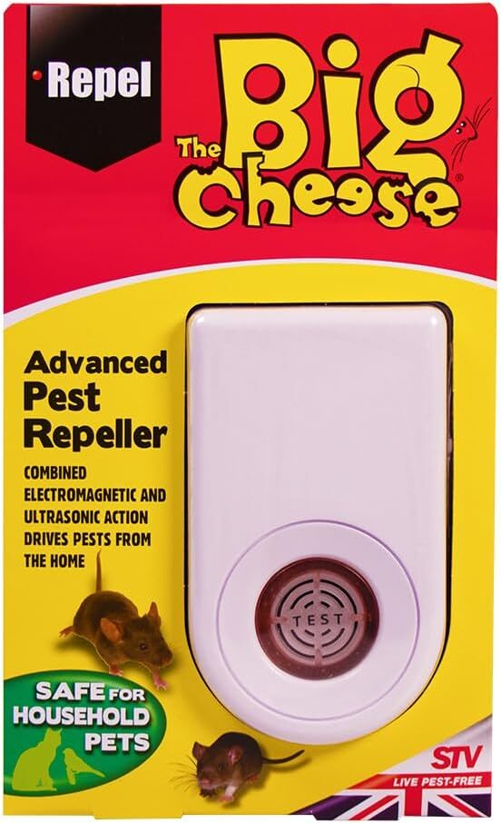 The Big Cheese STV789 Advanced Pest Repeller, Clear, One Size