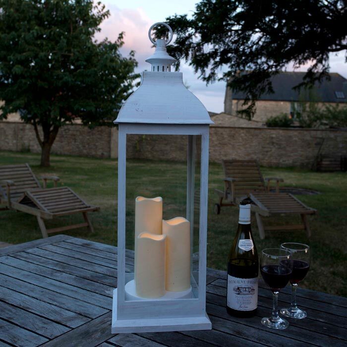 Smart Garden Giant Cream Lantern