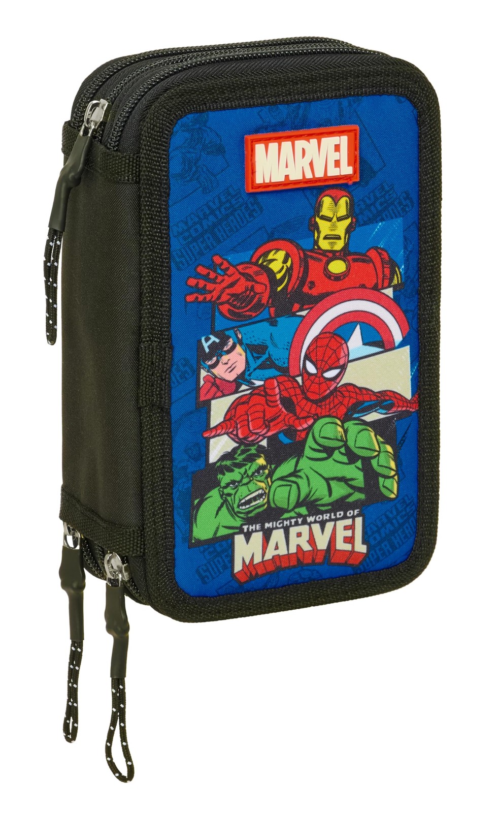 AVENGERS – School Pencil Case with 37 Tools Included, Children's Pencil Case, Ch