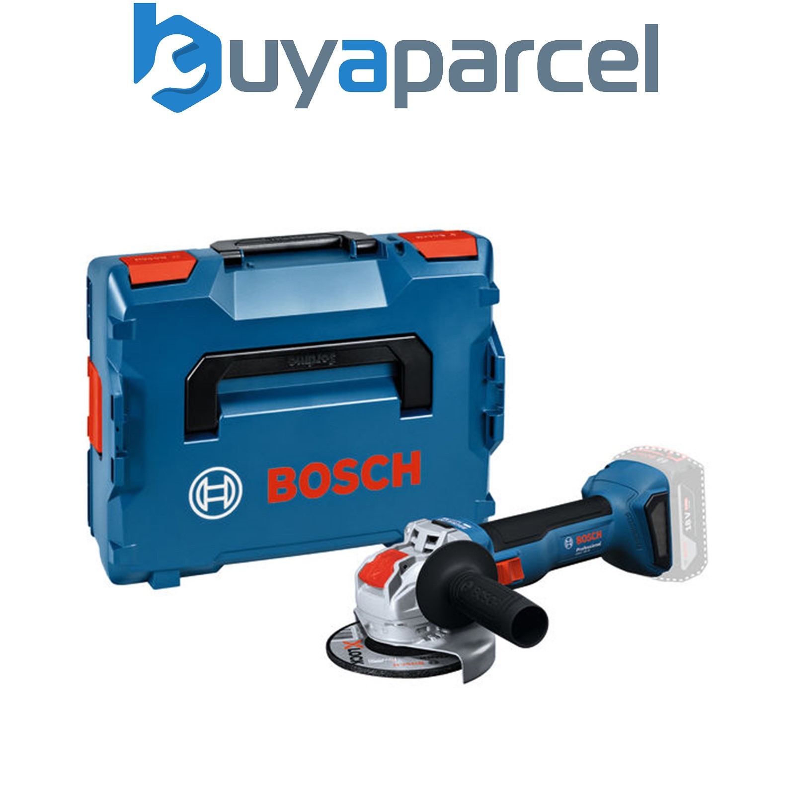 Bosch PRO 18v Angle Grinder with X-LOCK GWX 18V-8 L-Boxx 136 06019N9101