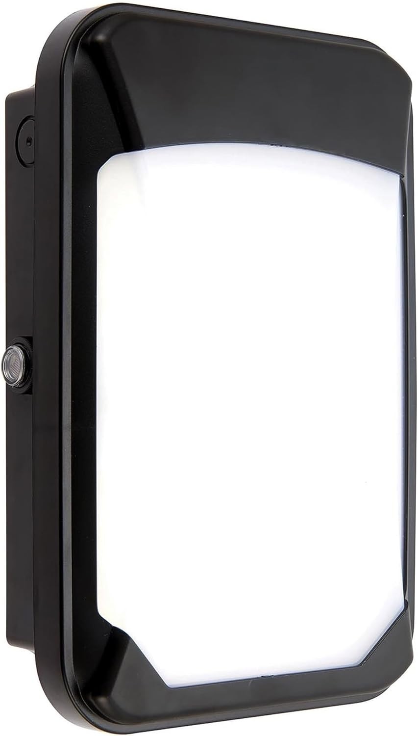 Lucca MINI Black Compact Outdoor Weatherproof Security LED Robust IK08 Wall Bul
