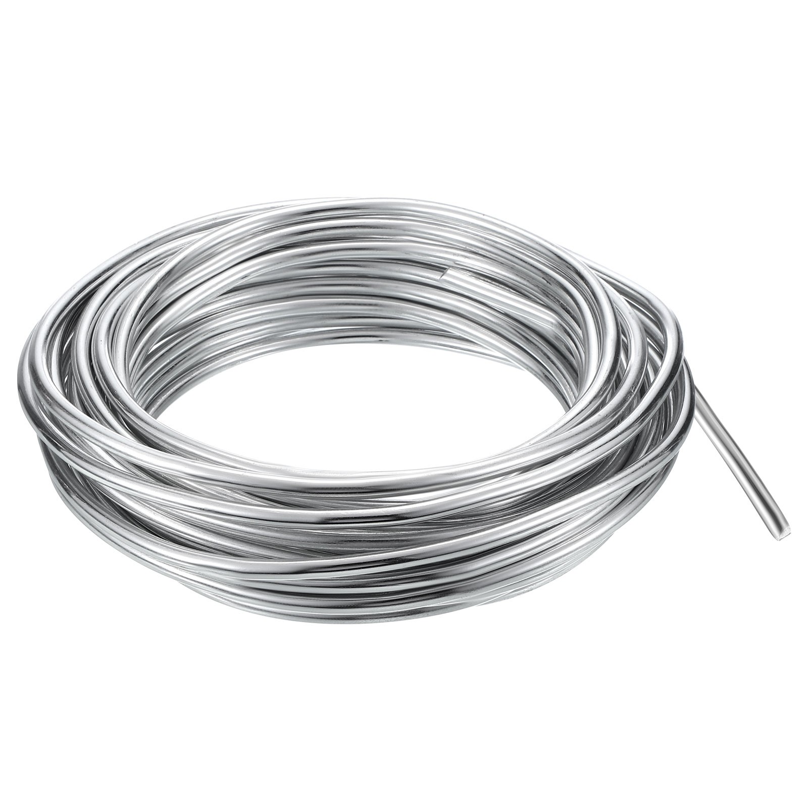 1Roll 6mm Bonsai Training Wire Anodized Aluminum Floral Stems Wires Silver