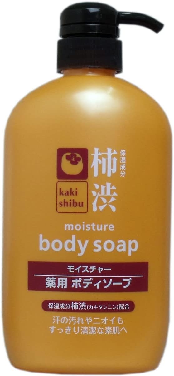 Kumano Medicated Persimmon Shibu Body Soap 600ml