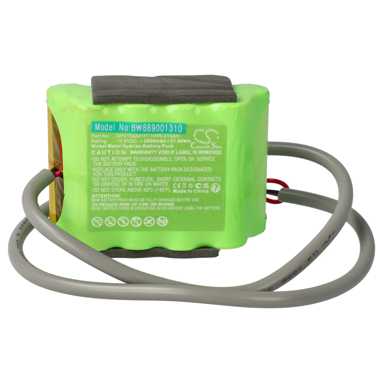 Battery for Velux GP210AFHT GP2100AFHT 865103 832817 2000mAh 10.8V NiMH