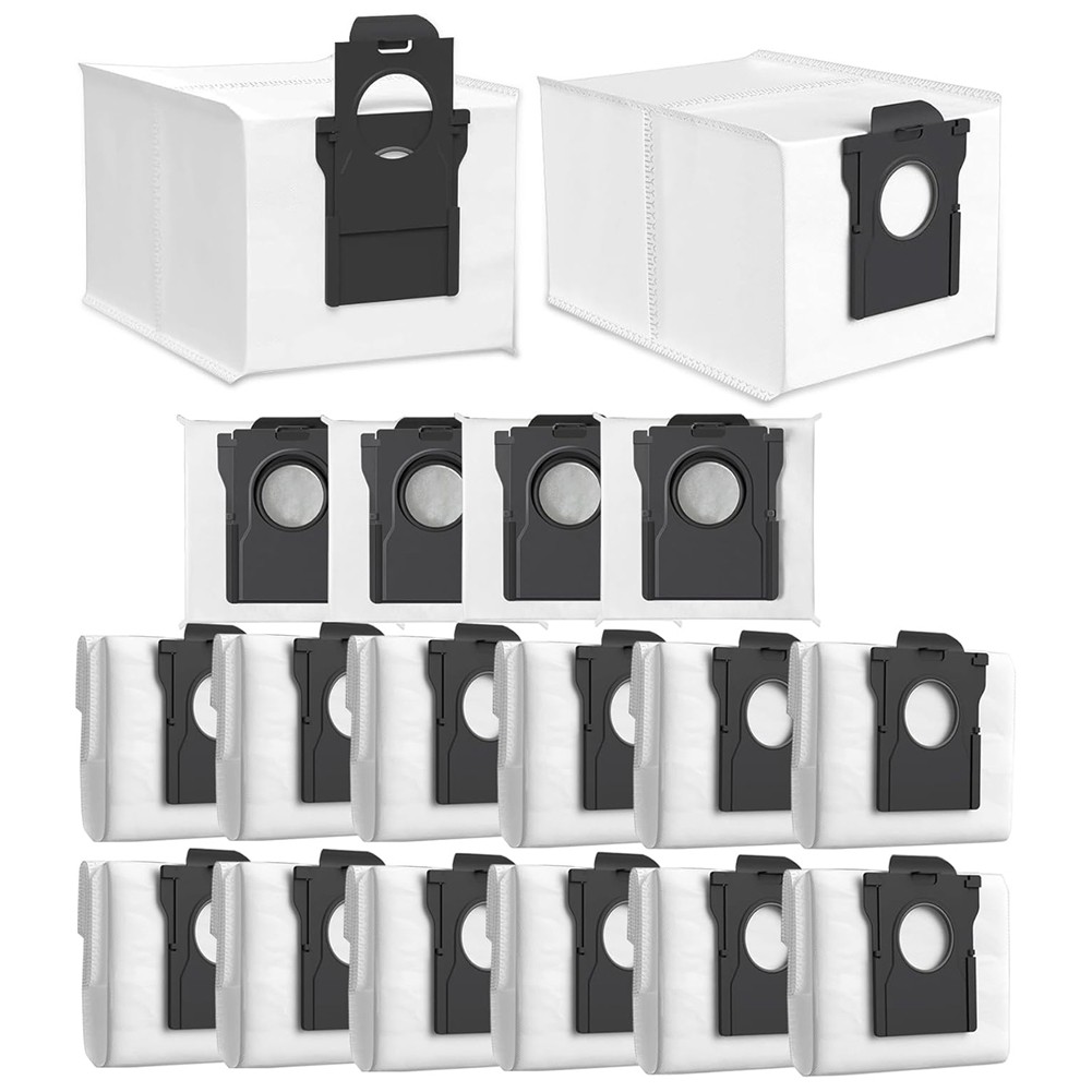 18PCS Replacement Dust Bags for X40 Ultra/X30 Ultra/L40 Ultra/L10s Pro6737