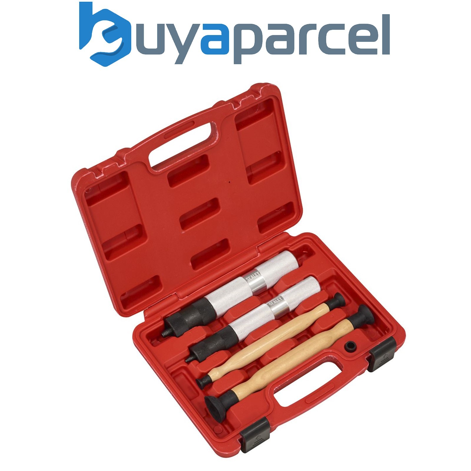 Sealey VS1543 Valve Collet Remover/Installer Lapping Set 5pc