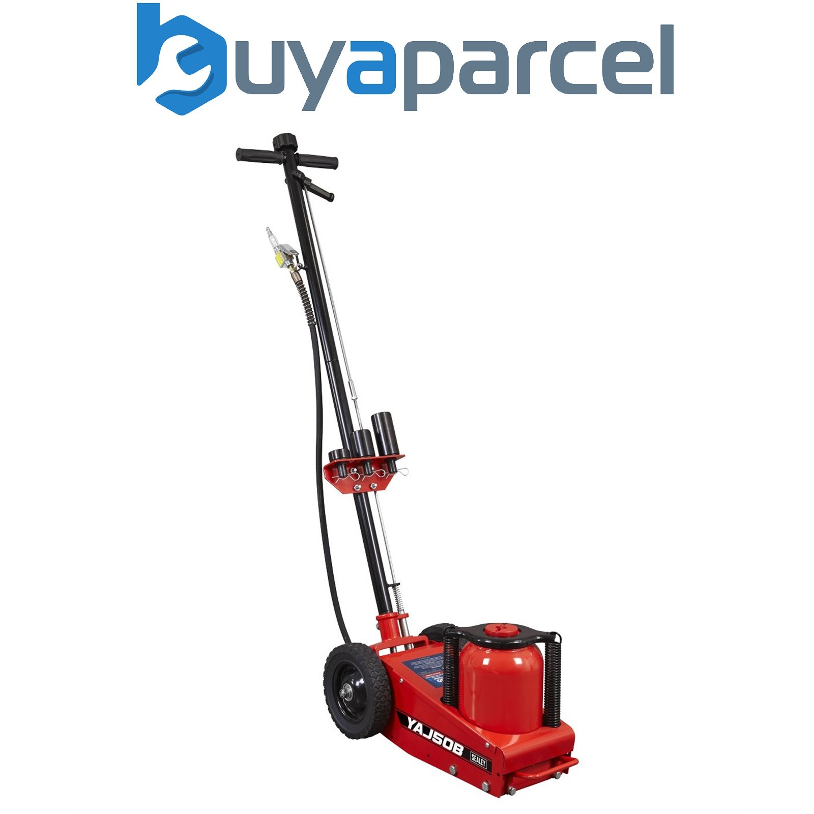 Sealey YAJ50B Air Operated Single Stage Trolley Jack 50 Tonne